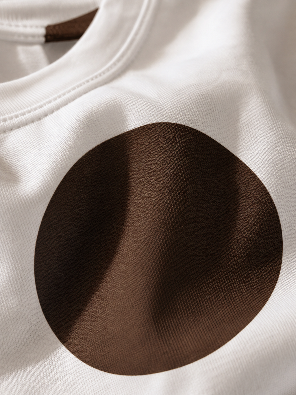 Chocolate Dot Crop Tee