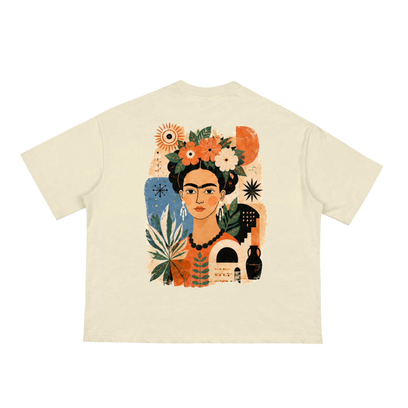 Artistic,Tees,Frida,Outfit,Casual,Boho,Stylish,Chic